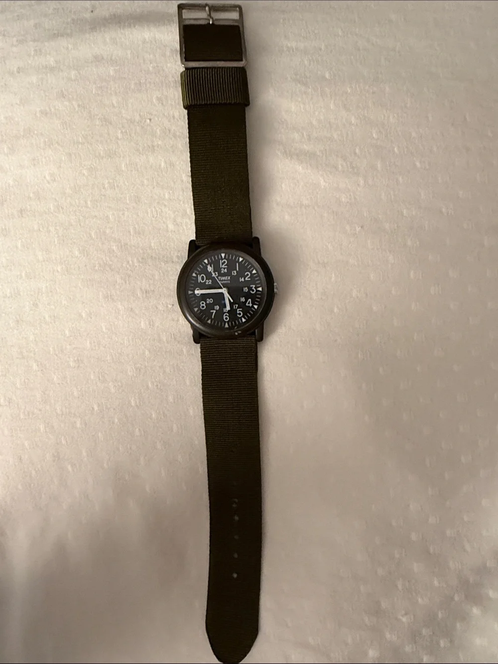 Vintage Men’s Timex Camper’s Watch Green
